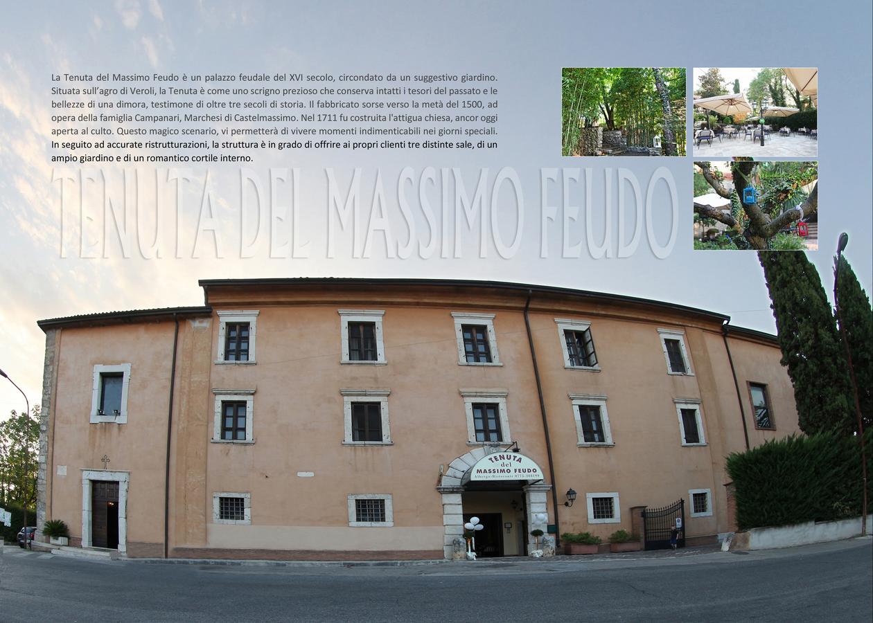 Tenuta Del Massimo Feudo Veroli Zewnętrze zdjęcie
